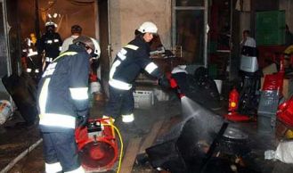 Vorschaubild: Lagerhallenbrand im Ortszentrum