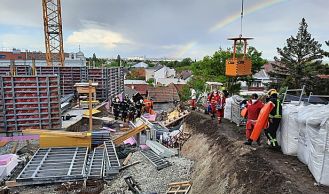 Vorschaubild: Tragehilfe nach Bauunfall