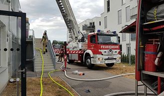 Vorschaubild: Brand auf Balkon 