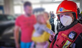 Vorschaubild: Feuerwehren befreien zwei Kinder an einem Tag