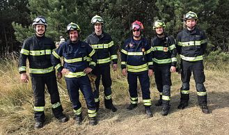 Vorschaubild: 1. Einsatz für den Sonderdienst Waldbrand