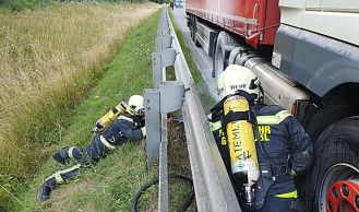 Vorschaubild: LKW Brand - A21