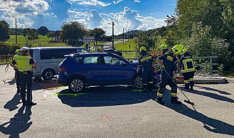 Vorschaubild: Mehrerer Verletzte nach Verkehrsunfall