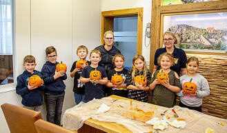 Vorschaubild: Kürbisschnitzen der Kinderfeuerwehr