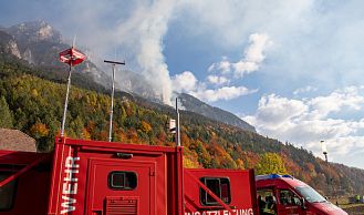 Vorschaubild: Waldbrandeinsatz in Hirschwang 