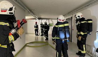 Vorschaubild: Brand im Bürogebäude