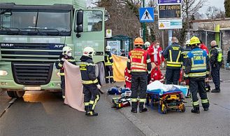 Vorschaubild: Verkehrsunfall mit Menschenrettung 