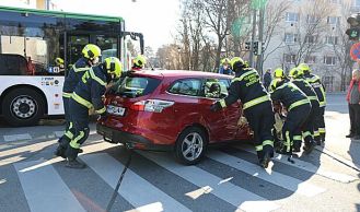 Vorschaubild: Verkehrsunfall im Frühverkehr