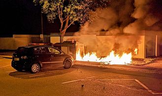 Vorschaubild: Müllbehälterbrand 