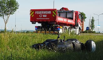 Vorschaubild: Motorradbergung im Frühverkehr
