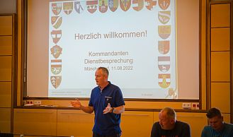 Vorschaubild: Kommandanten-Dienstbesprechung