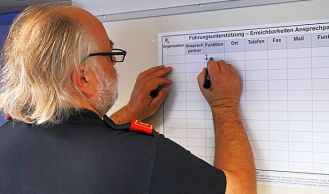 Vorschaubild: Stabsrahmenübung im Waldgebiet 