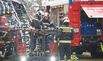 Vorschaubild: Dachstuhlbrand als Unterabschnittsübung