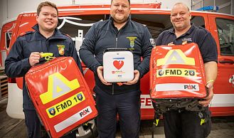 Vorschaubild: Neuer Lebensretter bei der Feuerwehr 