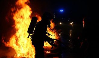 Vorschaubild: Fahrzeugbrand Autobahn