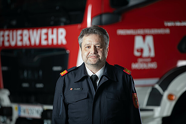 Der neue Kommandant ABI Werner Hauser