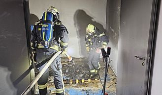 Vorschaubild: Brandeinsatz in einer verlassenen Lagerhalle