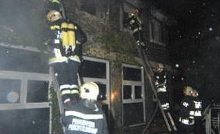 Vorschaubild: Schutzhaus im Vollbrand