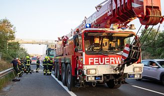 Vorschaubild: Kraneinsatz nach LKW Unfall