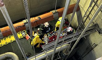 Vorschaubild: Menschenrettung nach Absturz