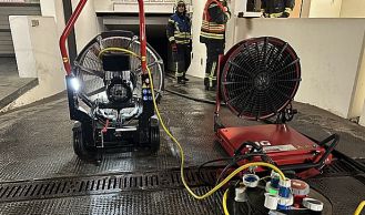 Vorschaubild: Kleinbrand in Tiefgarage