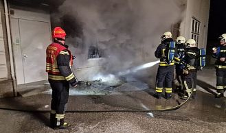 Vorschaubild: Geschäftsbrand