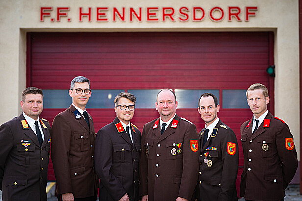 vlnr: Michael Schinko; Stefan Miedler; Thaddäus Heindl; Robert Matzner; Clemens Oberdorfer; Mario Kilian