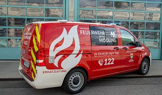 Vorschaubild: Modernes Einsatzleitfahrzeug für die FF Mödling