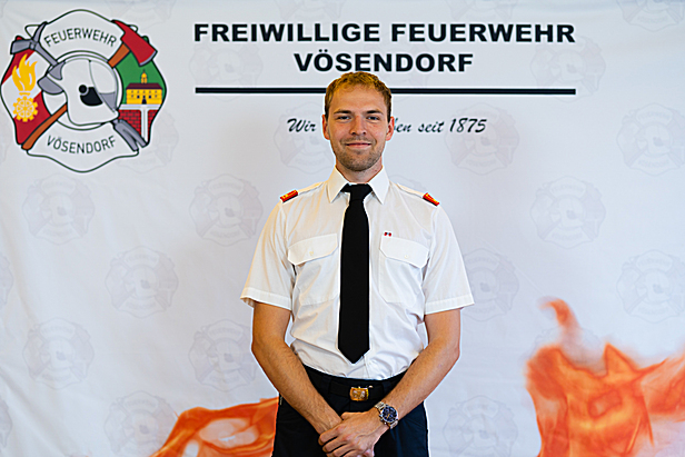 Kommandantstellvertreter Lukas Vittmann