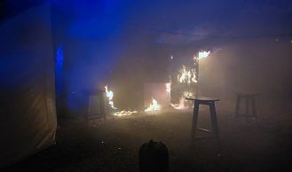 Vorschaubild: Brand einer Adventhütte