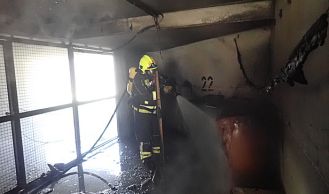 Vorschaubild: Brand in Müllraum fordert eine verletzte Person