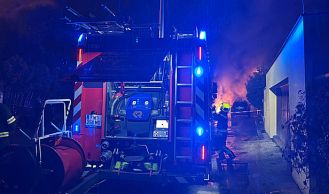 Vorschaubild: Brand eines Stromkabels