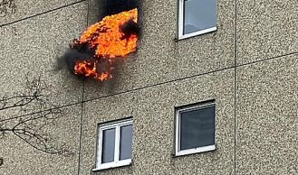 Vorschaubild: Großeinsatz bei Wohnungsbrand