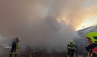 Vorschaubild: Container in Vollbrand