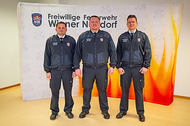 v.l.n.r.: Wolfgang Stift, Patrick Klebinger, Fabio Wulz