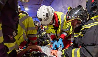 Vorschaubild: Einsatzübung im S1 Tunnel 