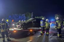 Vorschaubild: Verkehrsunfall mit fünf verletzten Personen 