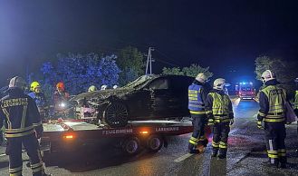 Vorschaubild: Verkehrsunfall mit fünf verletzten Personen 