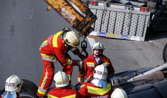 Vorschaubild: Verkehrsunfall auf der A21