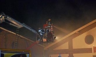 Vorschaubild: Großbrand im Stadtgebiet Mödling