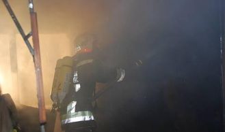 Vorschaubild: Brand einer Holzhütte in Brunn