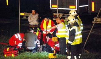 Vorschaubild: Verkehrsunfall auf der A2