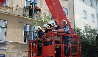 Vorschaubild: Dachstuhlbrand in Mödling