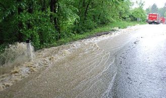 Vorschaubild: Starke Regenfälle in Breitenfurt