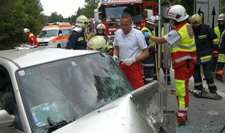 Vorschaubild: Verkehrsunfall mit Totem in Gaaden