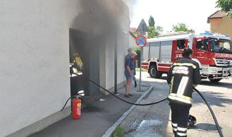 Vorschaubild: Garagenbrand in Perchtoldsdorf