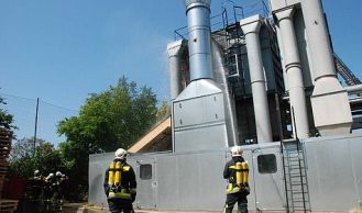 Vorschaubild: Brand einer Filteranlage 