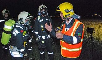 Vorschaubild: Trafobrand eines Windrades in Vösendorf