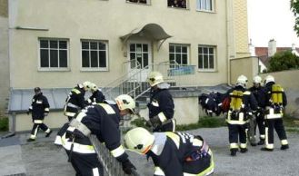 Vorschaubild: Übung: Brand in Altstadt