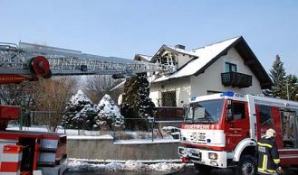 Vorschaubild: Dachstuhlbrand in Perchtoldsdorf